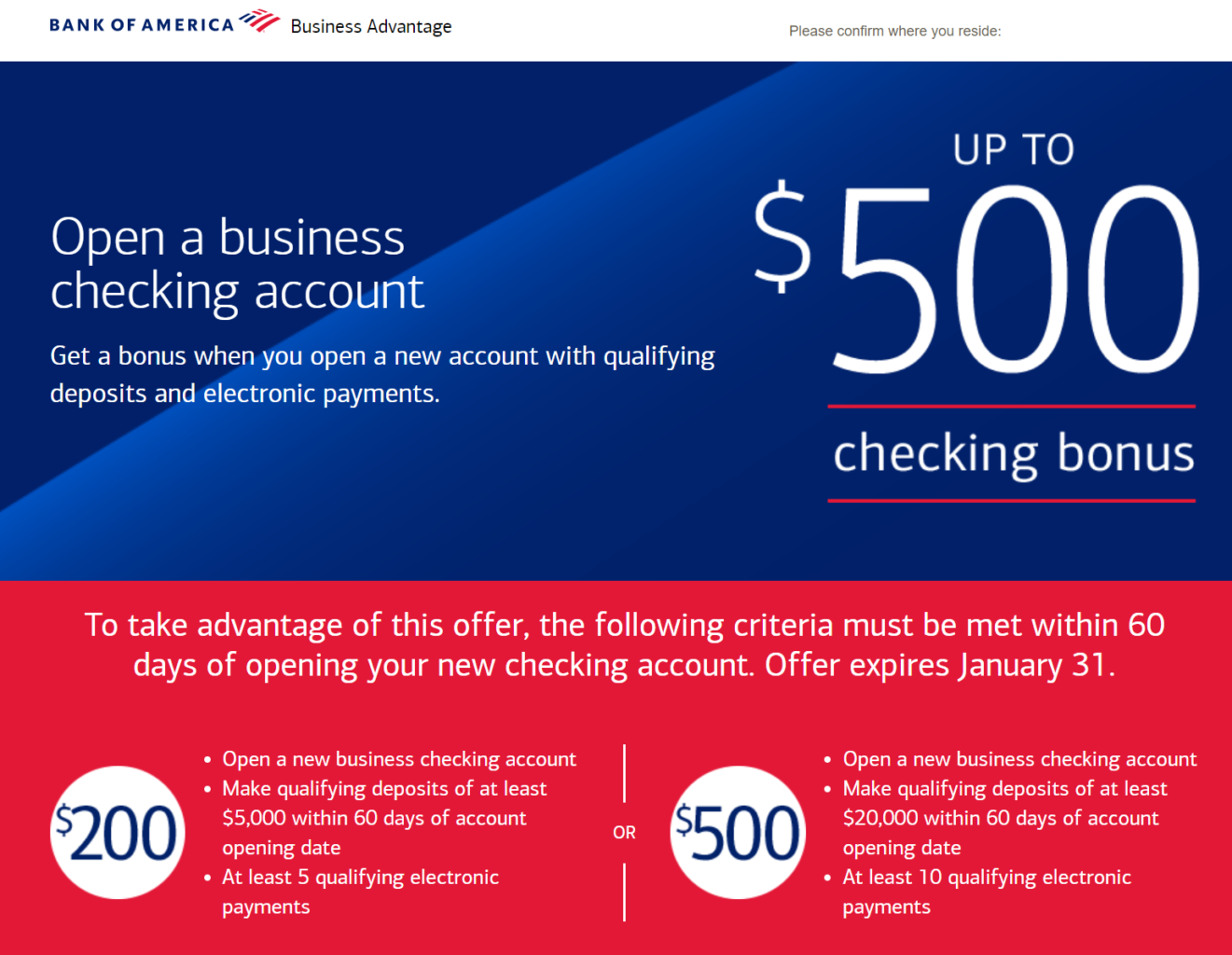 BOA 비즈니스 Checking account 500 프로모션 후기 Fly with Moxie Travel Blog