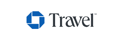 a logo with a blue and white logo