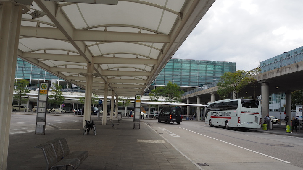 buses parked in a parking lot