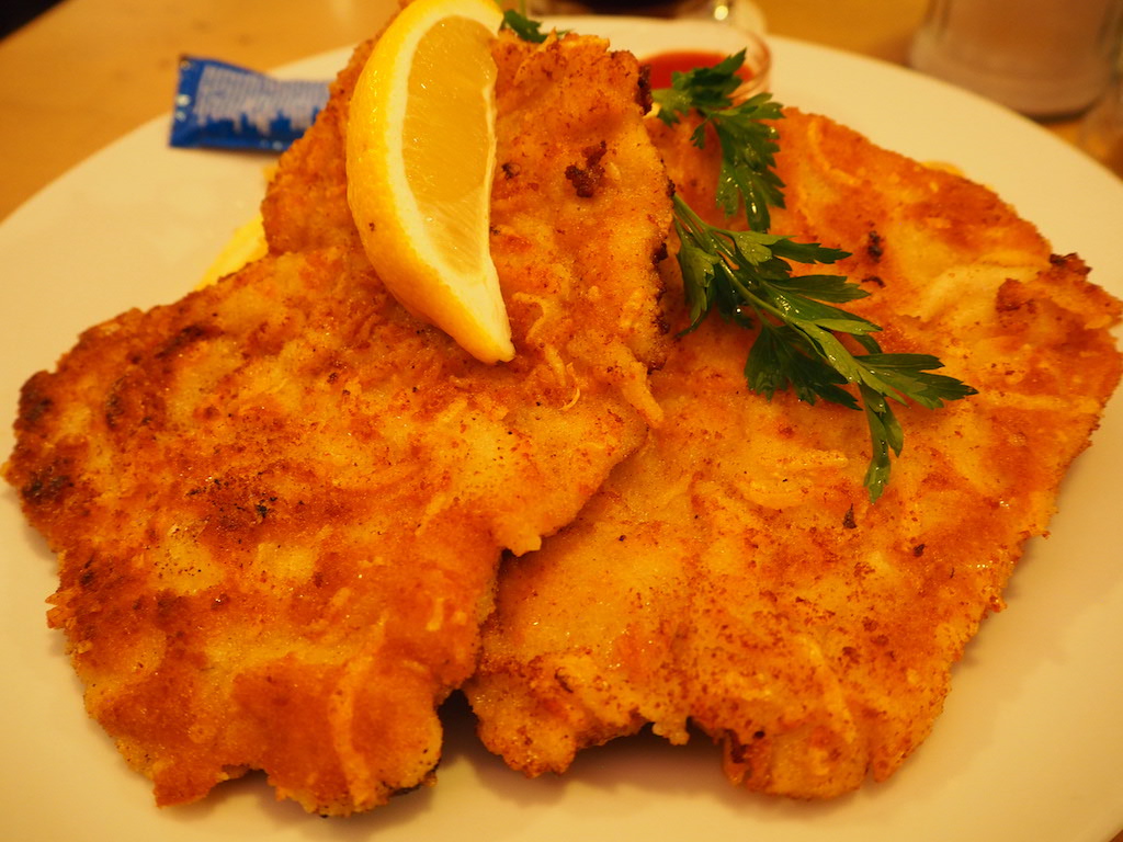 a plate of fried food