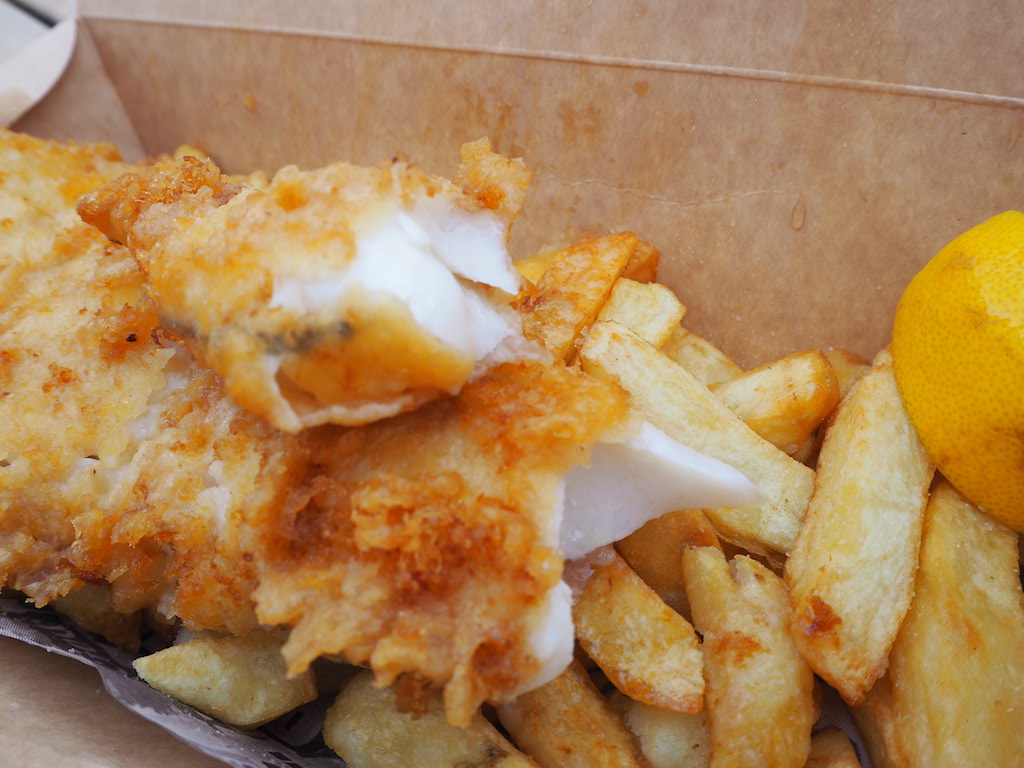 a box of fried food