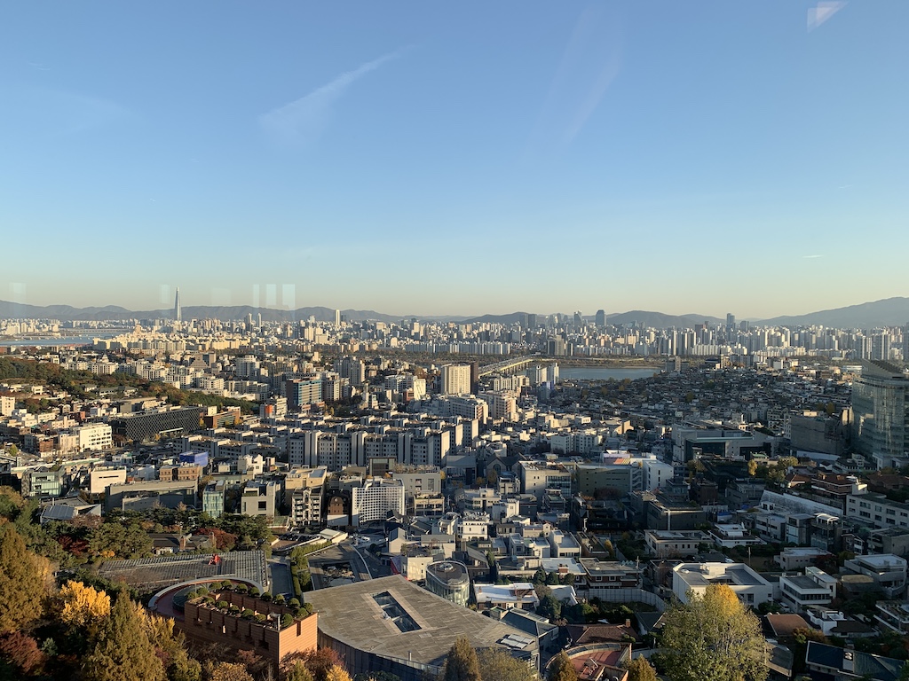 a city with many buildings