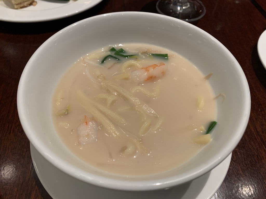 a bowl of soup