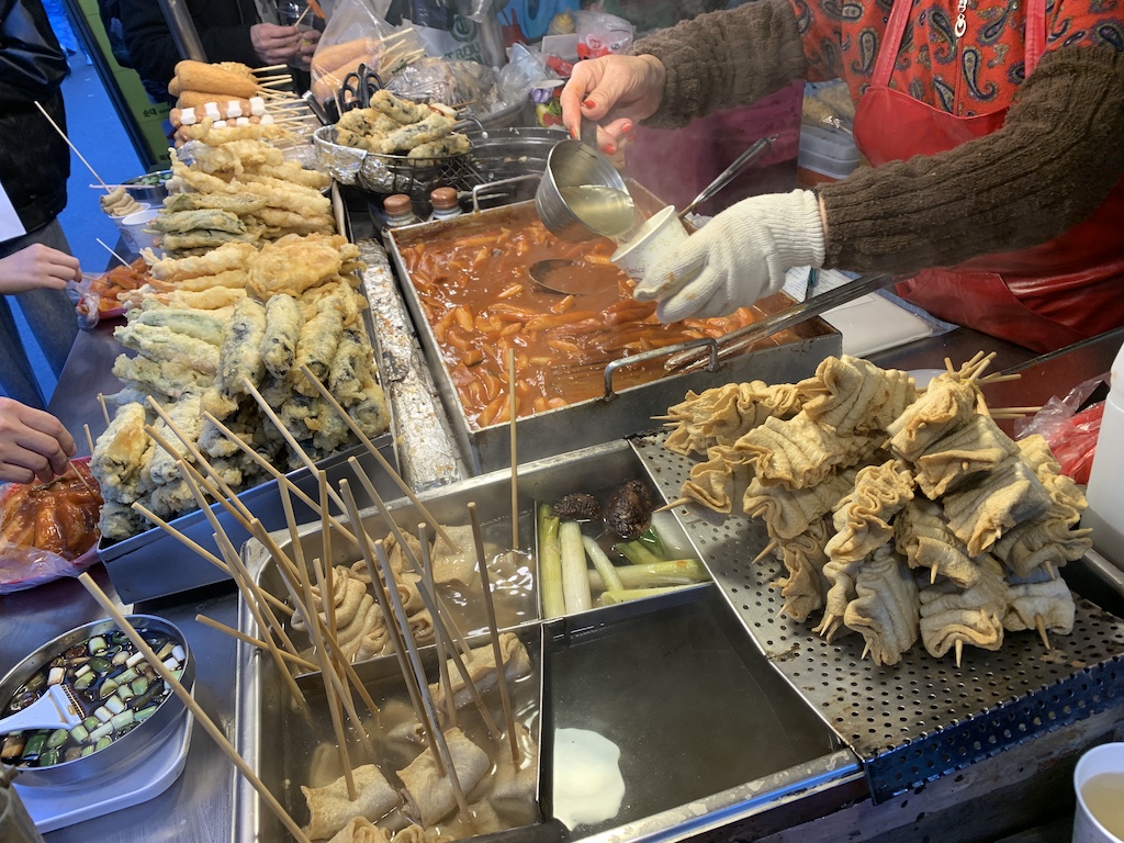 a person preparing food