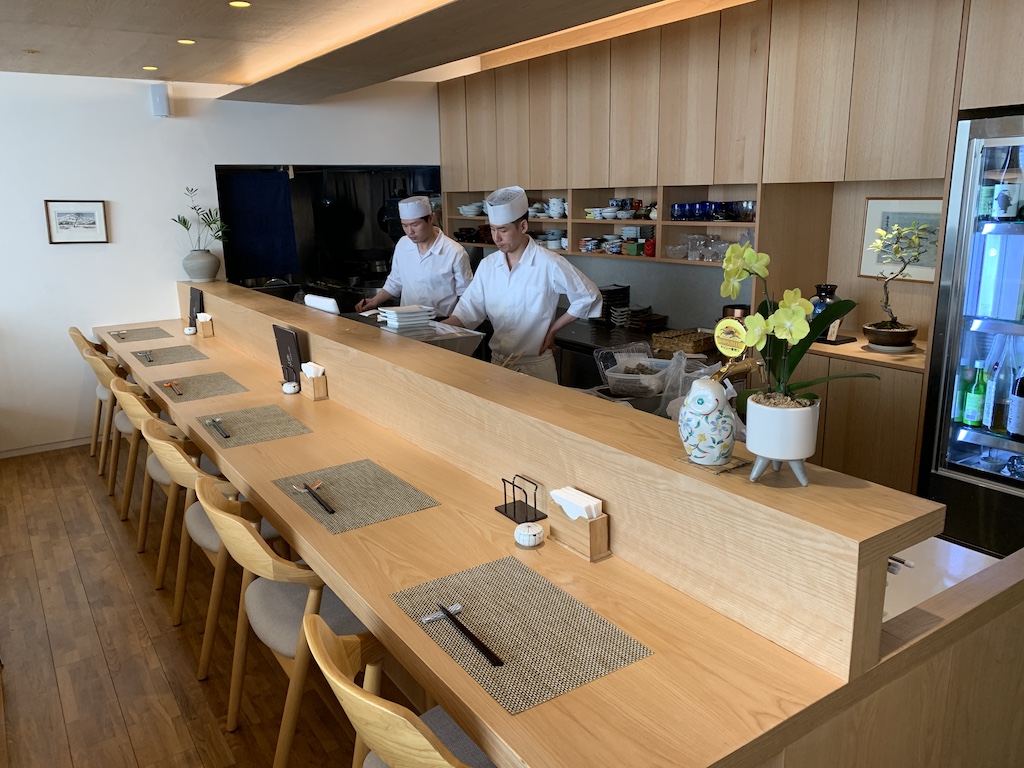 a chef in a kitchen