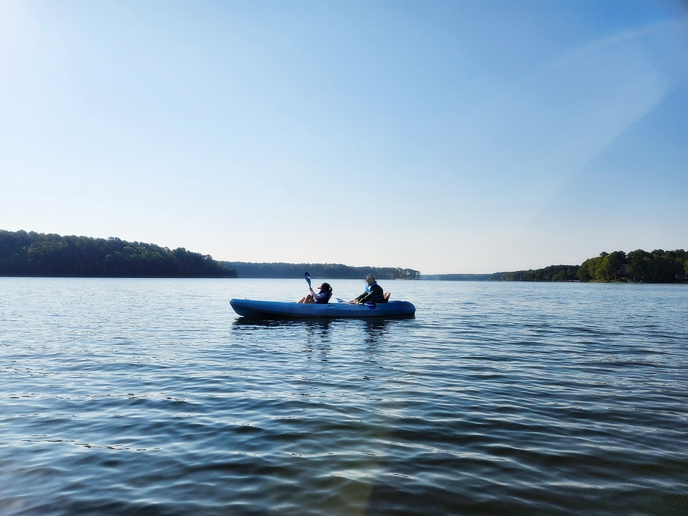 a boat on the water