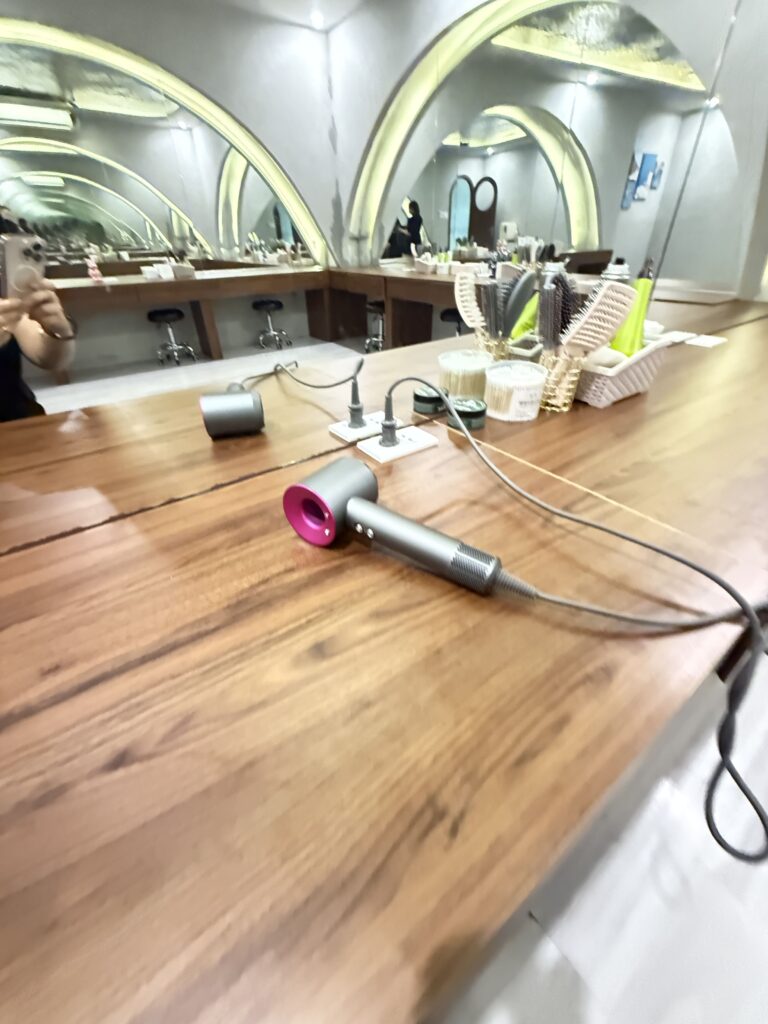 a microphone on a table