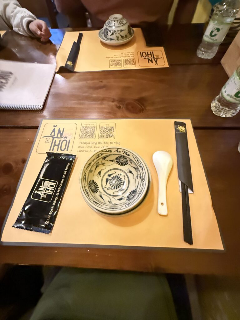 a table with a plate and a knife on it