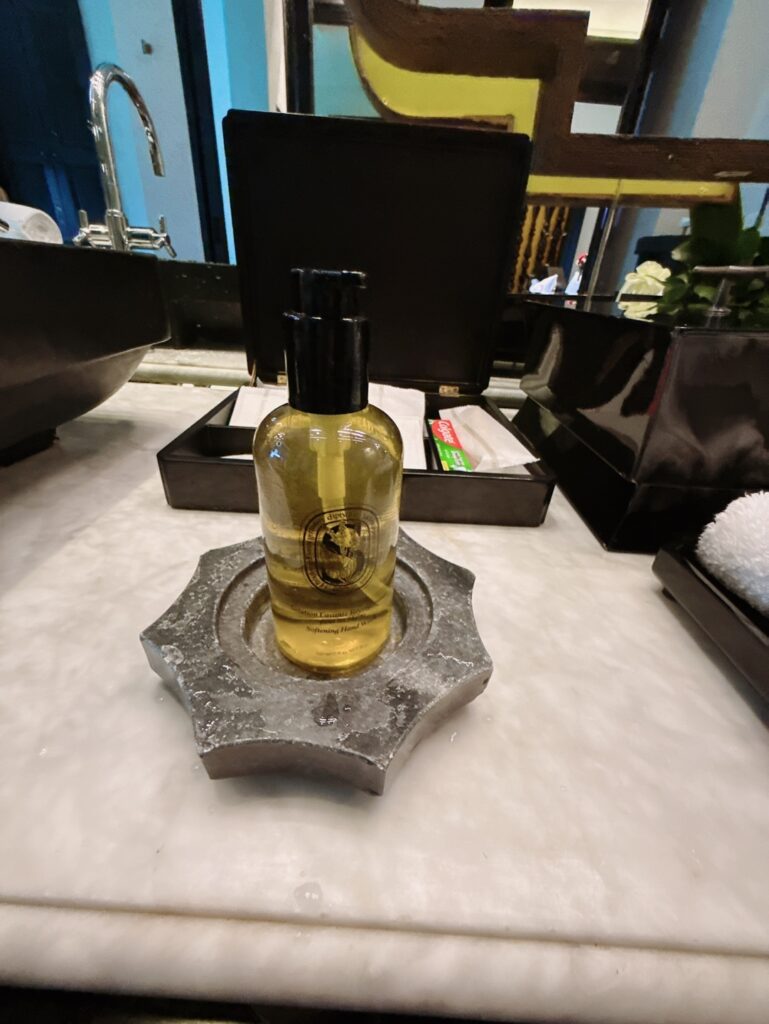 a bottle of alcohol on a table