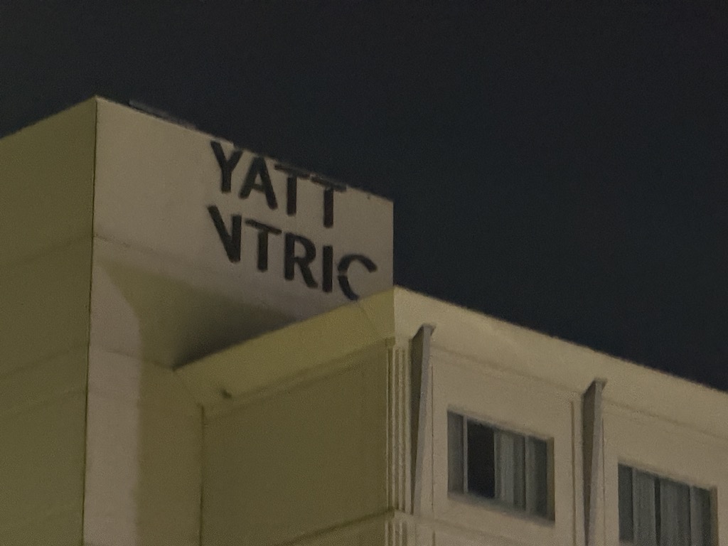a sign on a building