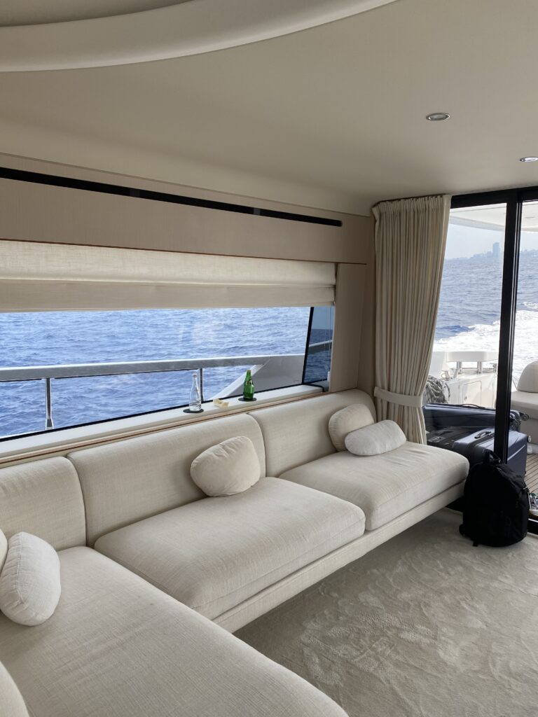 a couch in a room