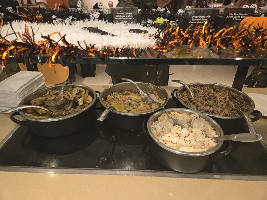 음식, 실내, 조리, 조리기구 및 제빵기구, 식사, 웍, 뷔페, 냄비, 여러, 팬