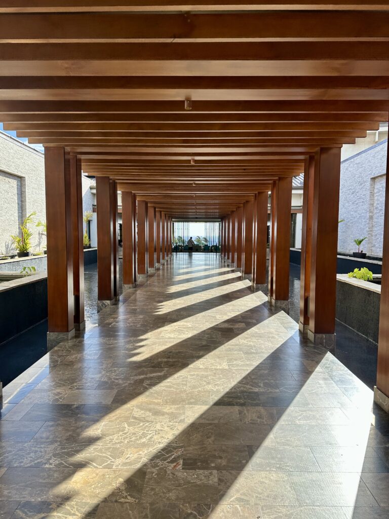 지상, 야외, 하늘, 식물, 그늘, 건물, 플랫폼, 목재, 천장, 바닥, 건축물