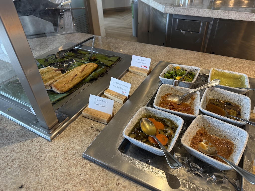 음식, 실내, 패스트푸드, 바닥, 디스플레이, 지상, 다양함, 트레이