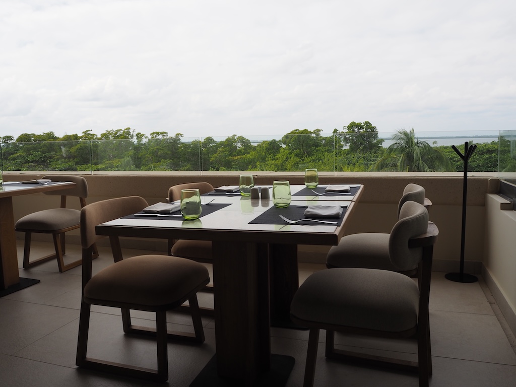 하늘, 가구, 야외, 바닥, 커피 테이블, 팔걸이, 나무, 창문, 의자, 테이블, 휴가, 실내