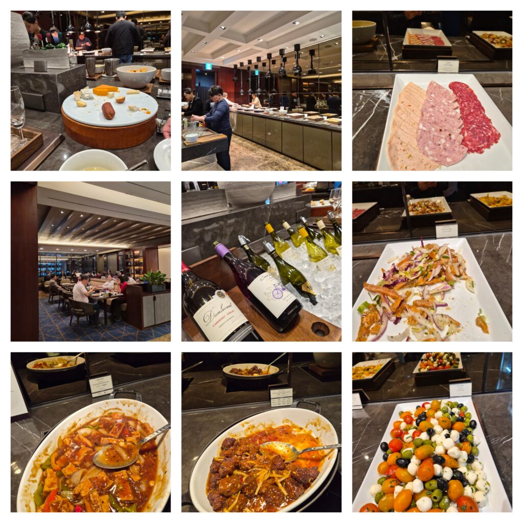 음식, 패스트푸드, 스낵, 식사, 콜라주, 실내, 모자이크